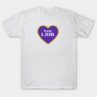 Team G. Pearl - heart gold T-Shirt